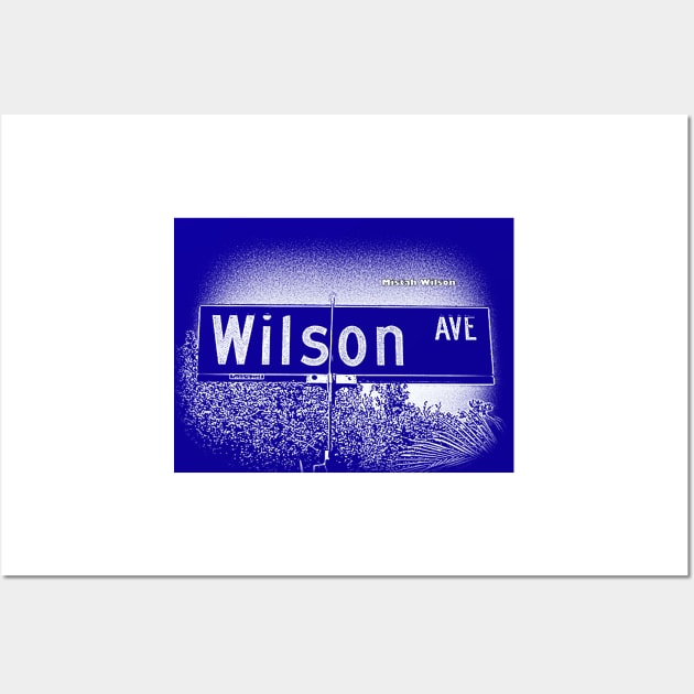 Wilson Avenue, Pasadena, CA ROYALE by Mistah Wilson Wall Art by MistahWilson